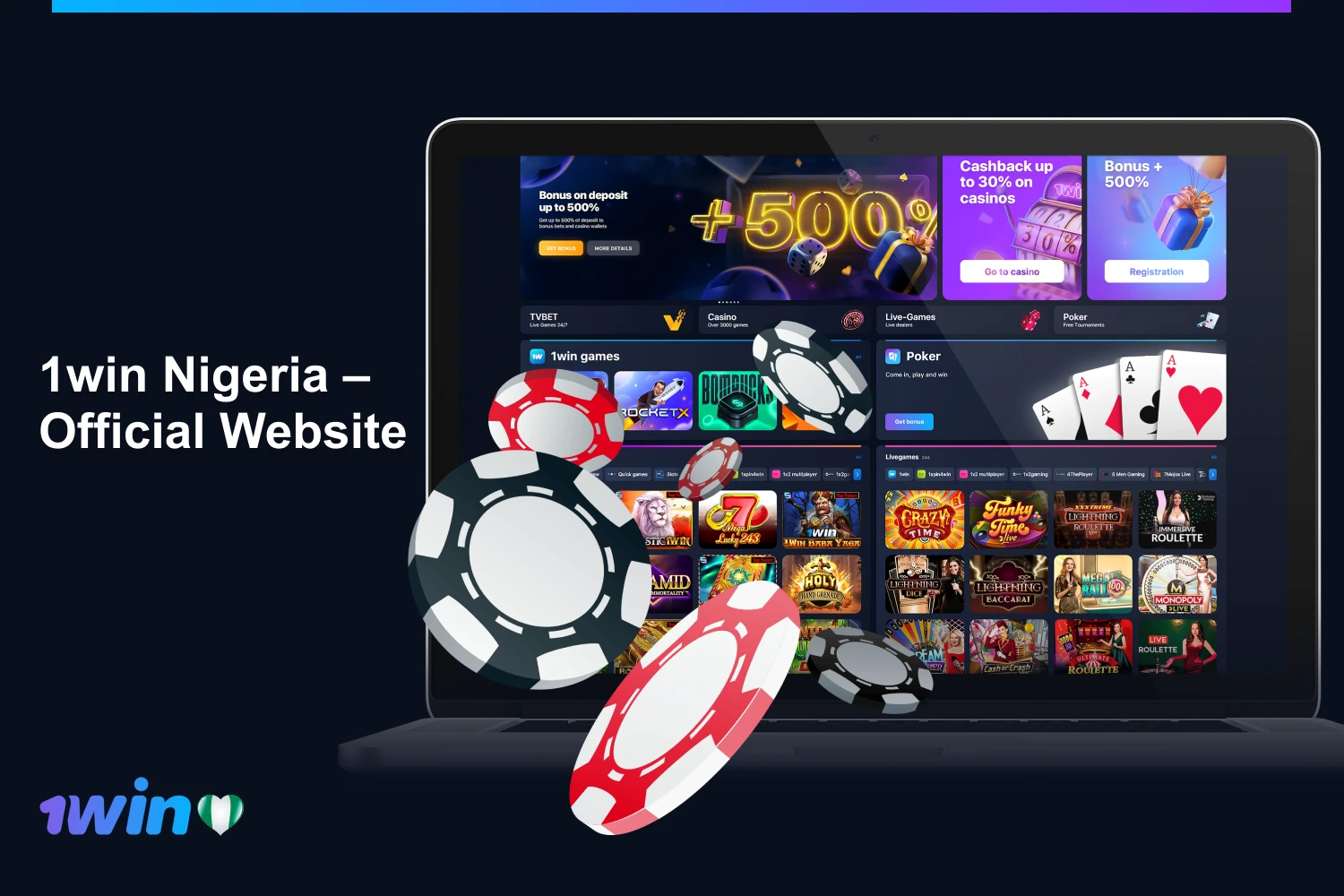 1win is an official sports betting site that provides Nigerian players with betting opportunities
