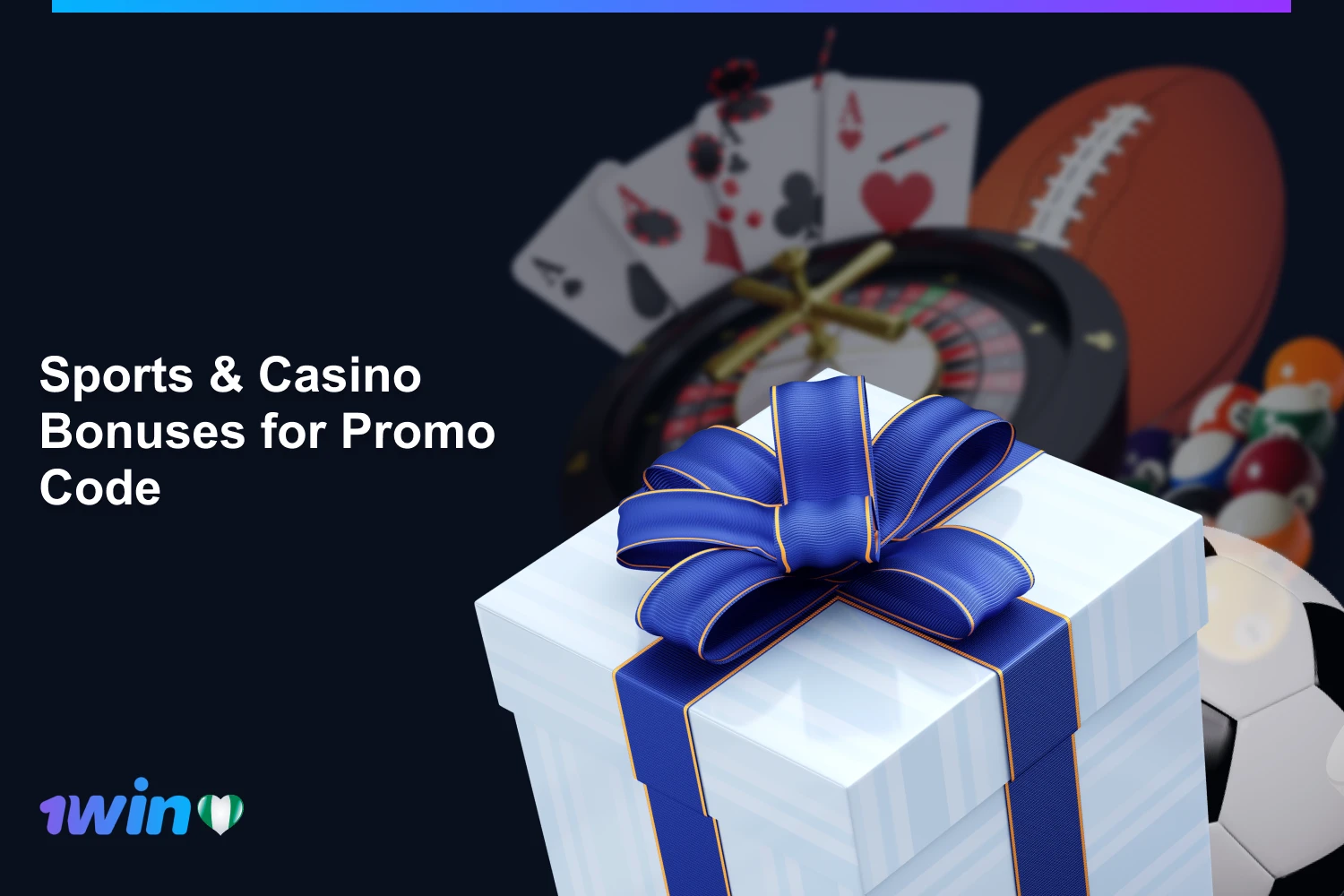 Sports & Casino 1win Bonuses for Promo Code consists of a simple first deposit system