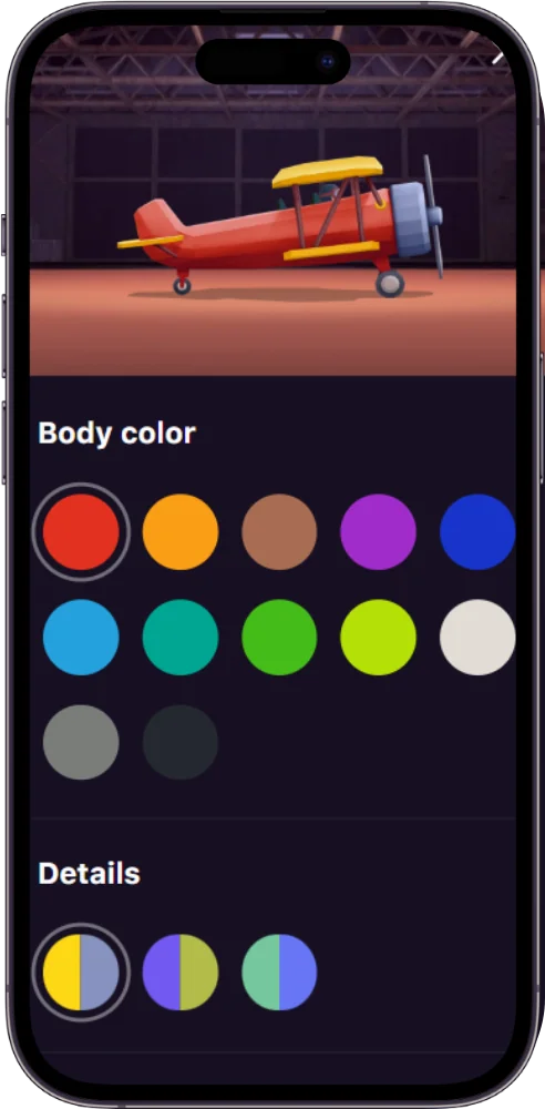 At Aviatrix 1win, players from Nigeria can choose the type of airplane they want to fly.