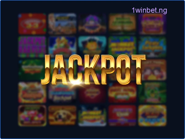 1win Nigeria Casino has over 330 jackpot games in its collection of casino games