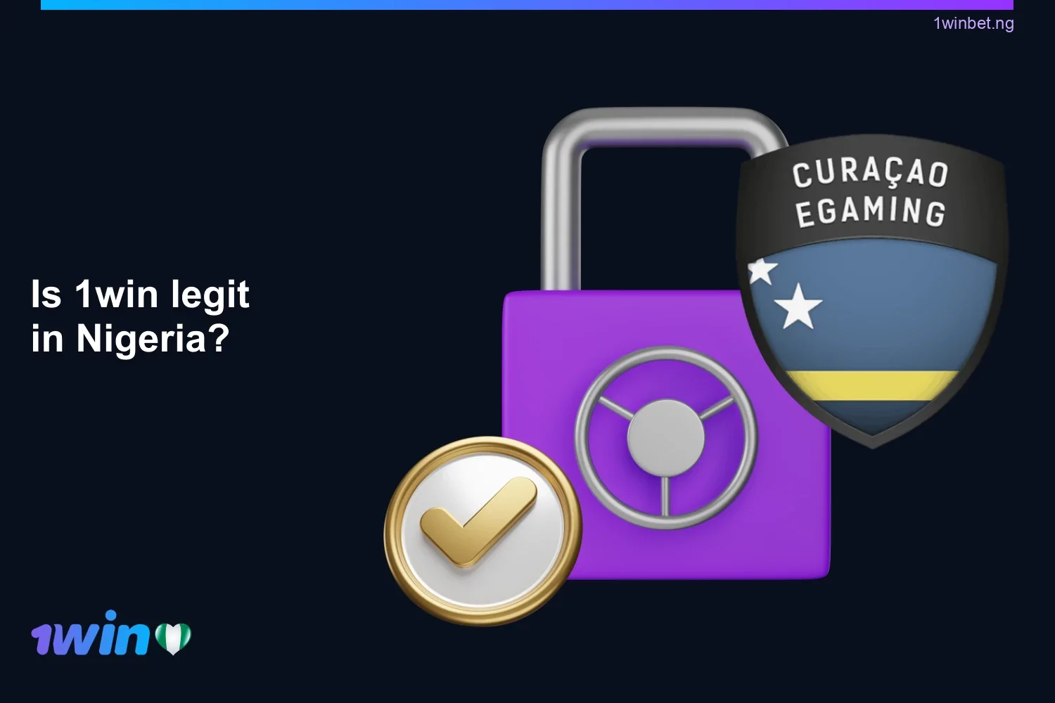 1win has a huge long-standing reputation and is licensed by Curaçao, so it is completely safe