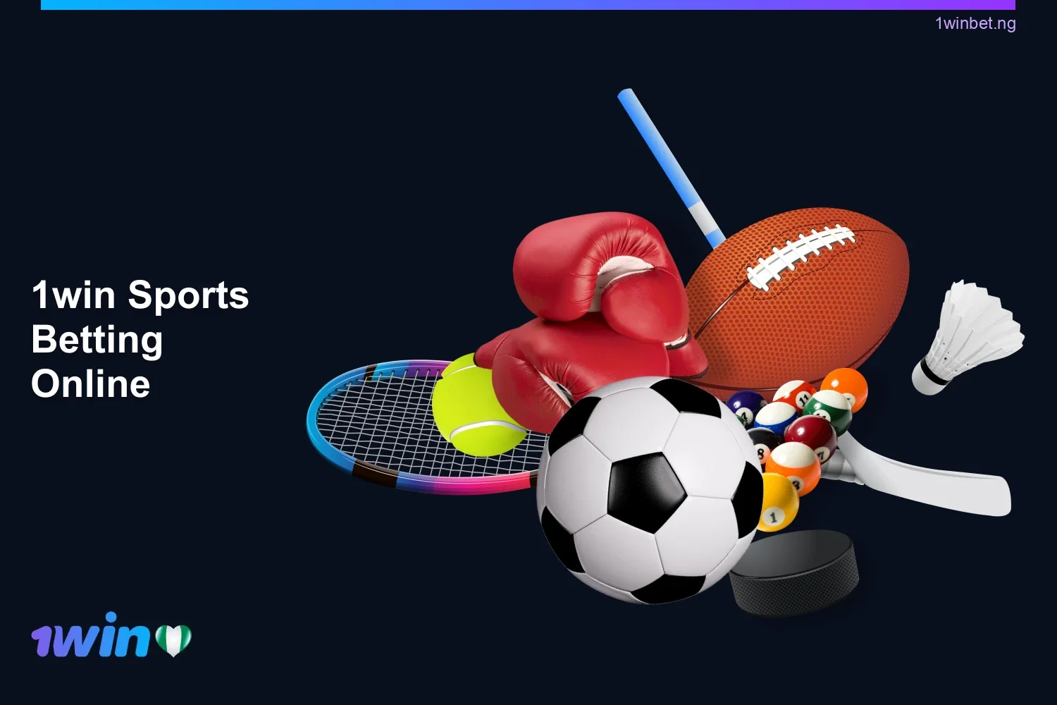 1win online login gives Nigerians the opportunity to bet on over 25 disciplines