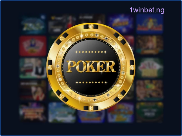 Nigerian players are offered over 350 different poker games at 1win Casino