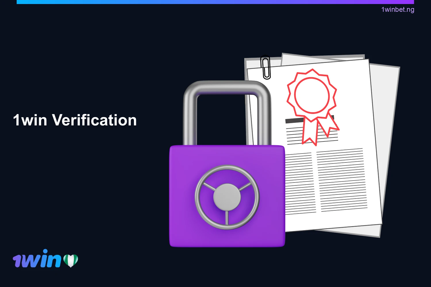 All players who want to safely place bets, play games and withdraw funds must go through the verification process at 1win Nigeria