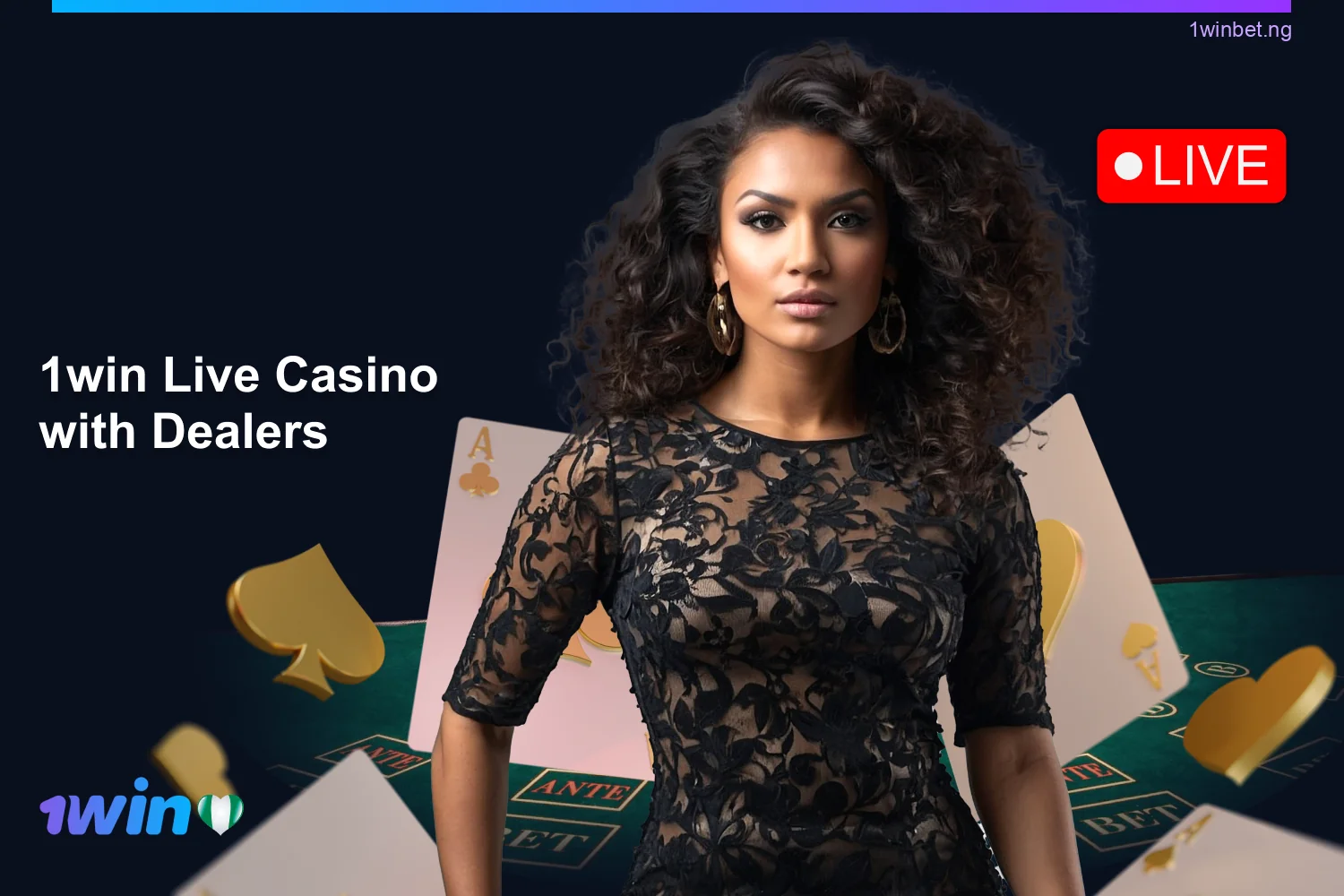 1win casino offers players from Nigeria to play over 500 games with professional live dealers
