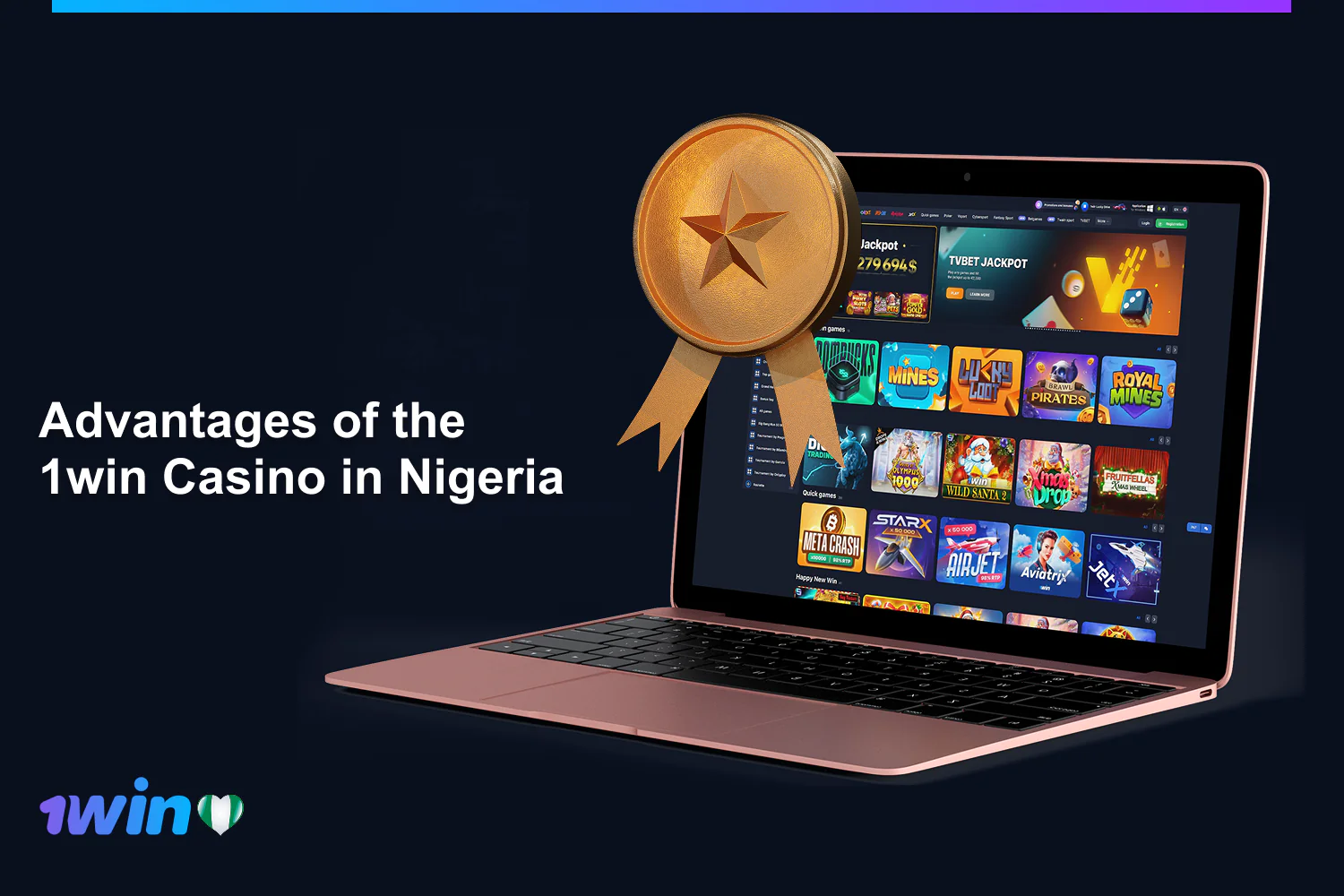 1win offers many different benefits for Nigerian players, which sets it apart from its competitors