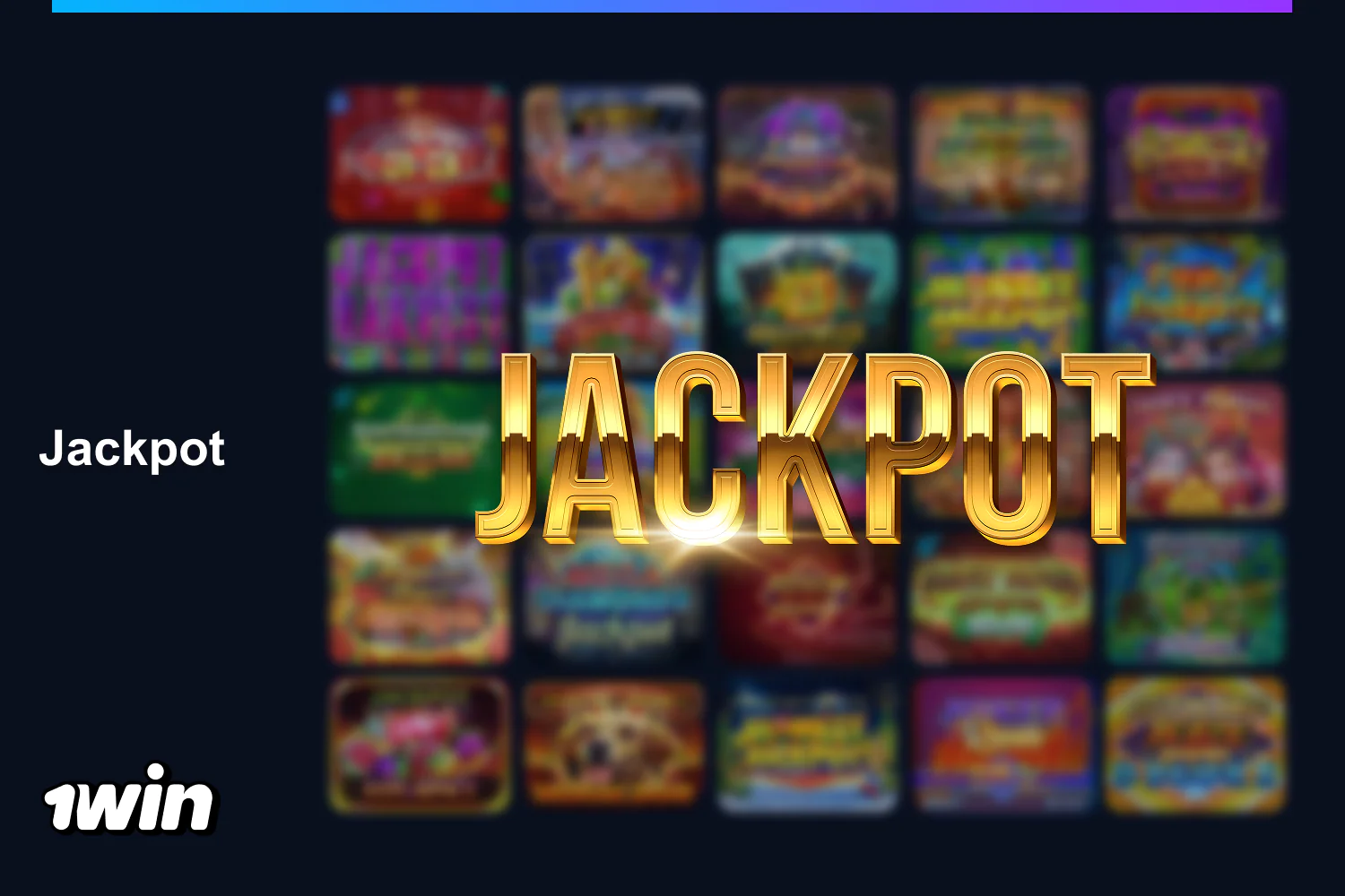 1win Nigeria Casino has over 330 jackpot games in its collection of casino games