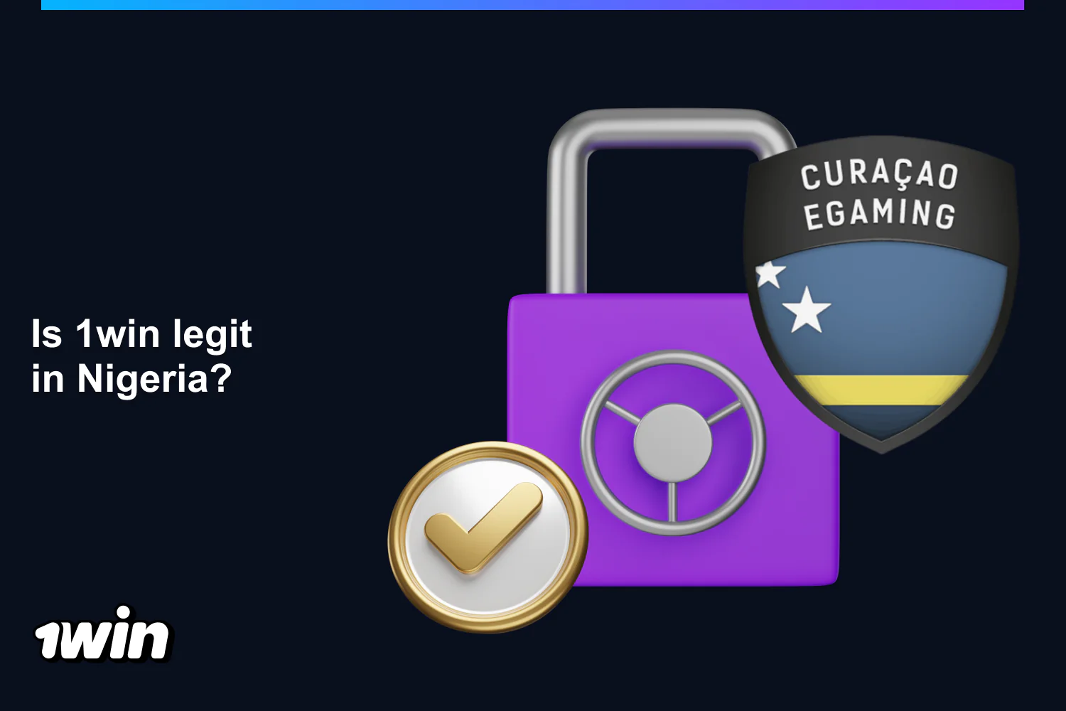 1win has a huge long-standing reputation and is licensed by Curaçao, so it is completely safe