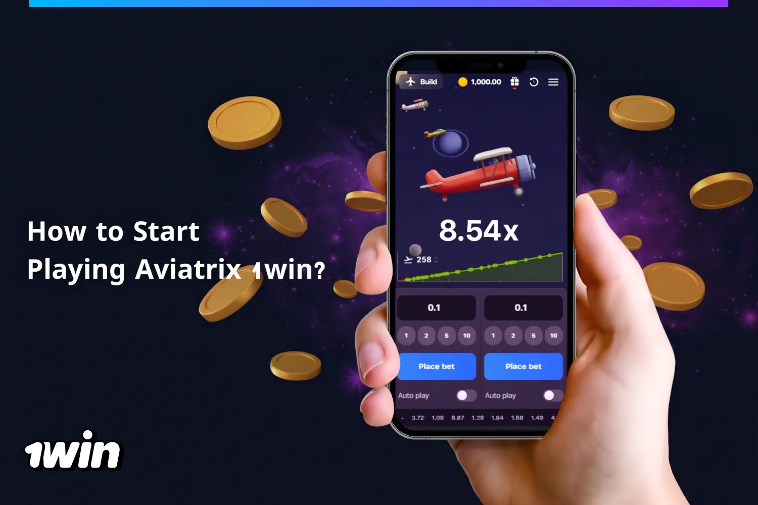 How to start playing Aviatrix 1win for real money for players from Nigeria is provided below in a detailed guide