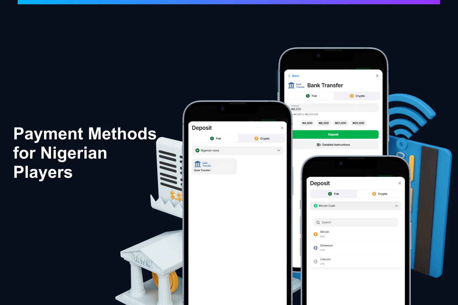 1win allows transactions via Nigerian payment systems